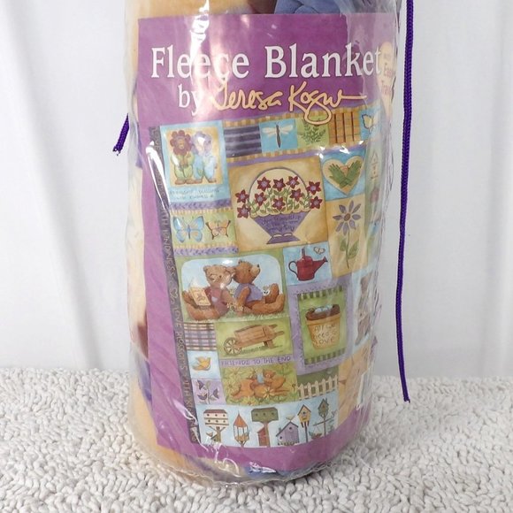 Fleece Blanket By Theresa Kogut l Blanket Size: 62 1/2" x 52 1/2" - Picture 1 of 6